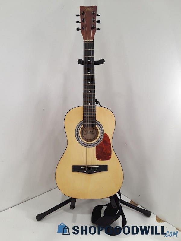 First Act FG-134 Acoustic Guitar Natural w/Strap Child Youth Instrument