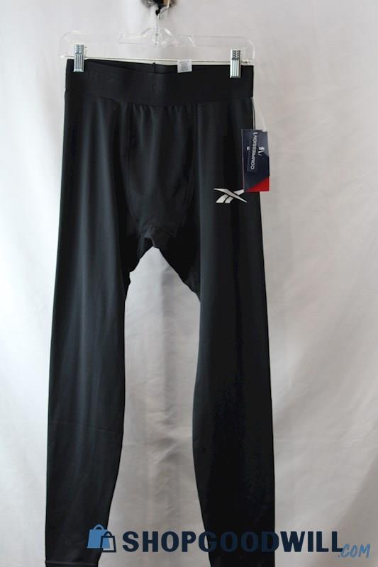 NWT Reebok Women's Black Compression Pants Sz M