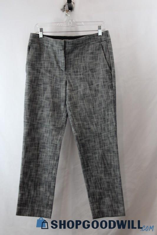 Ann Taylor Woman's Black and White Dress Pants sz 4