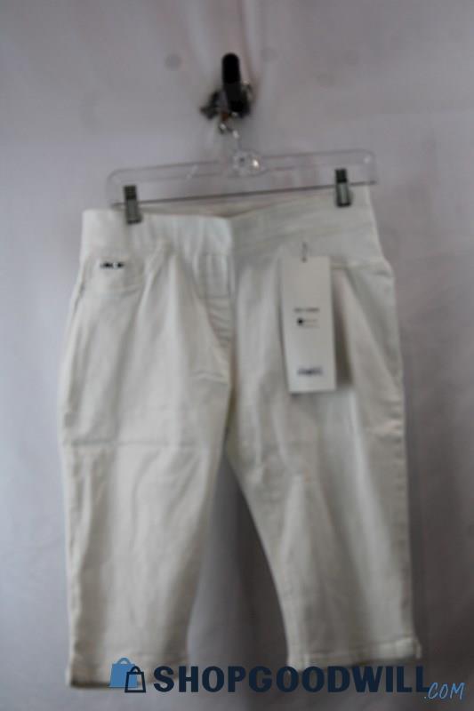 Coco+Carmen Woman's White Boyfriend Jeans sz M