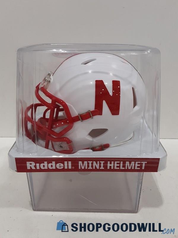 Nebraska Cornhuskers Speed Mini Helmet -  NEW - IOP 