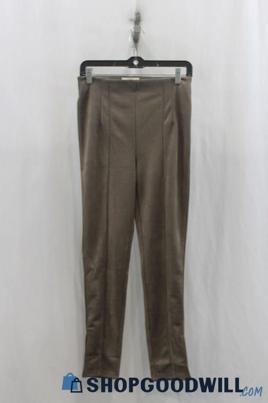 NWT New In Womens Mocha Brown Pullon Pants Sz M