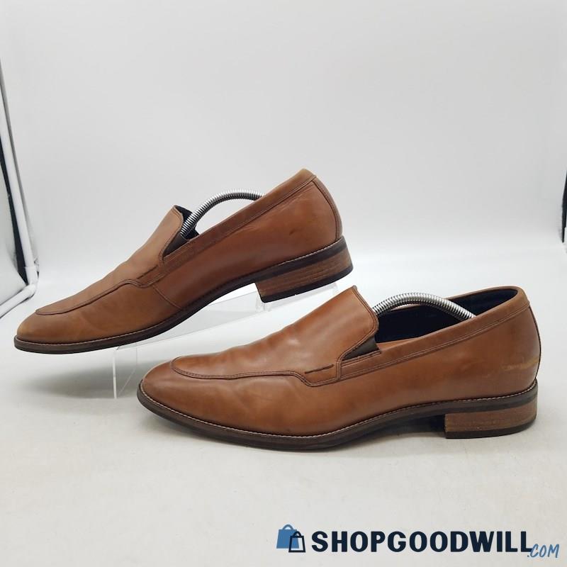 Cole Haan Men's C11626 Hill Venetian Brown Leather Loafers Sz 11