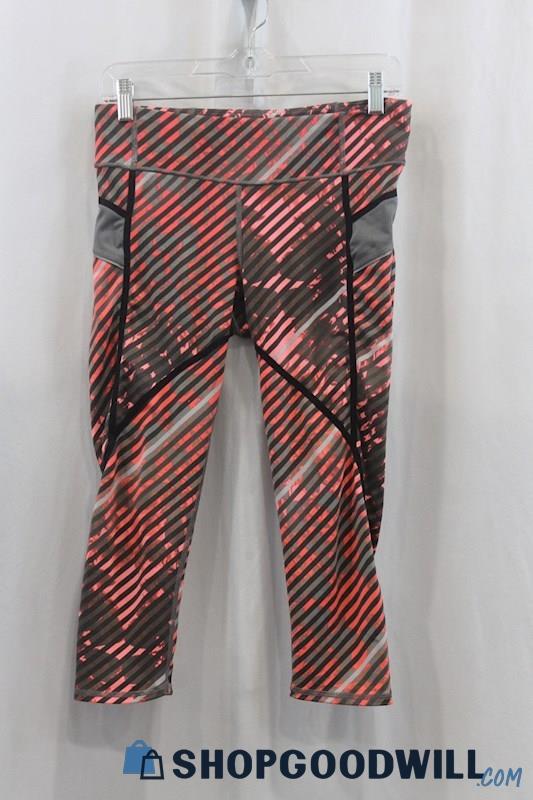 Athleta Women's Pink/Gray Pull On Legging Pant SZ S