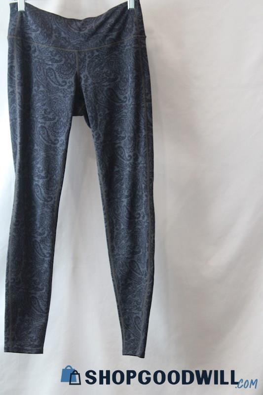 Athleta Woman's Black and Gray Leggings sz S