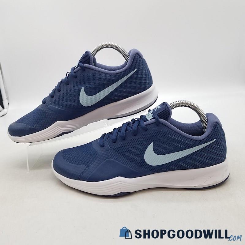 Nike Women's City Trainer Blue Mesh Sneakers Sz 8