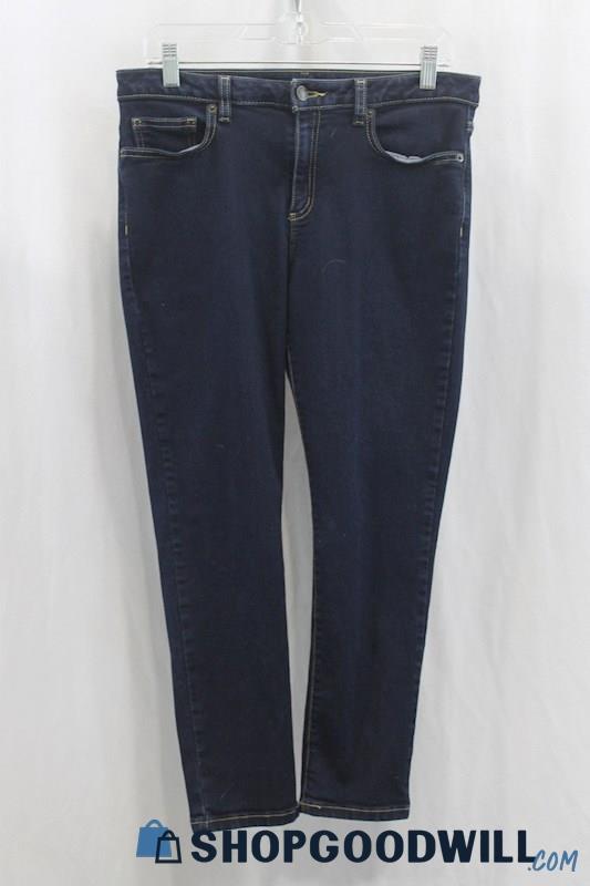 Michael Kors Women's Dark Blue Skinny Ankle Jean SZ 8