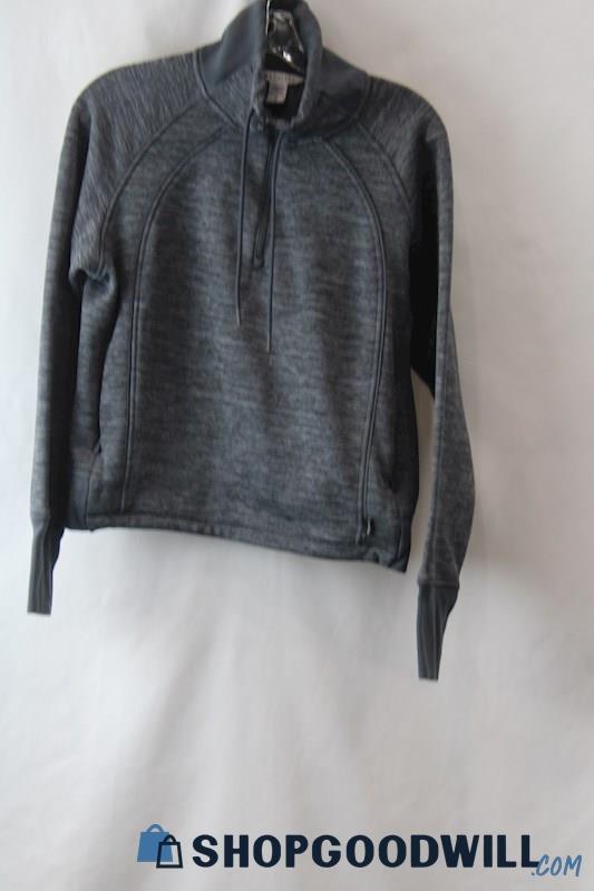 Athleta Woman's Gray 1/4 Zip Up sz XS