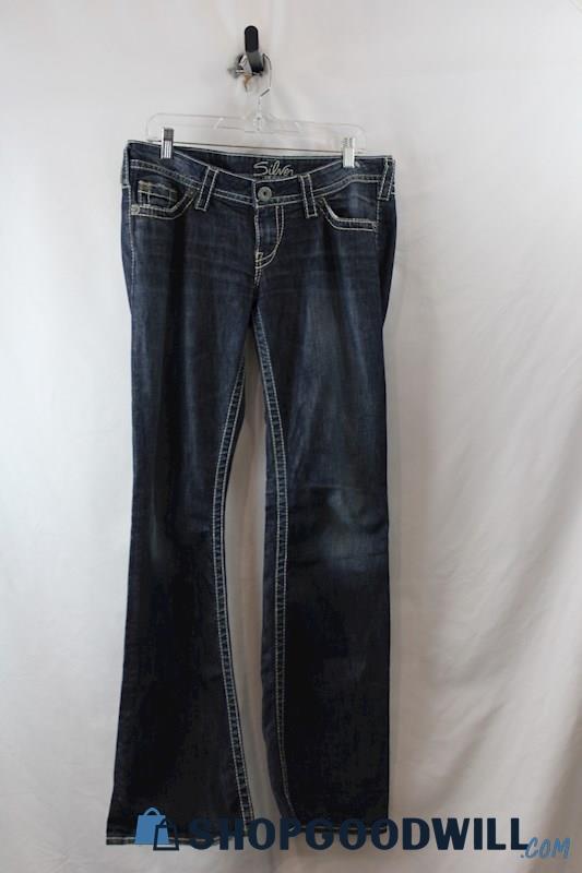 Sliver Jeans Women's Blue Flared sz 30