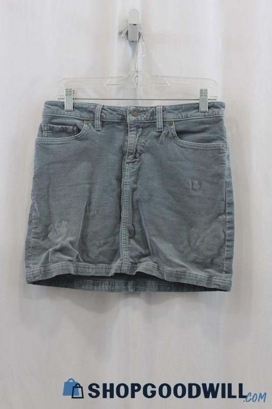 Patagonia Women's Gray Denim Skirt SZ 6