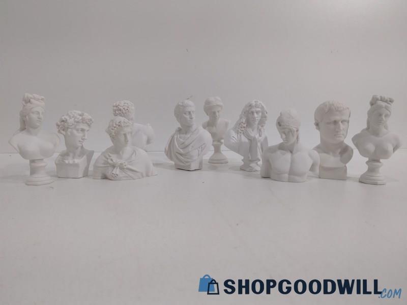 Mini Greek Bust Sculptures Drawing Sketch Reference Figure Statues Model