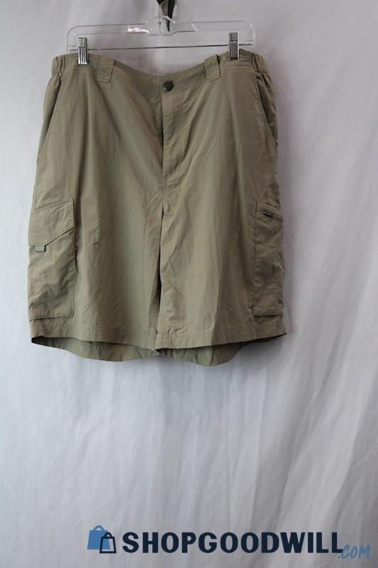 Columbia Men's Beige Cargo Shorts sz 38 x 10