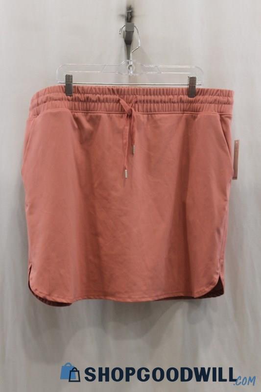 NWT Zac & Rachael Women's Dusty Rose Pink Active Skirt SZ 2X