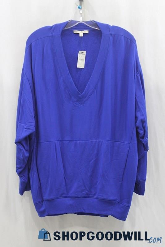 NWT Express Women's Royal Blue Pullover Sweater SZ M