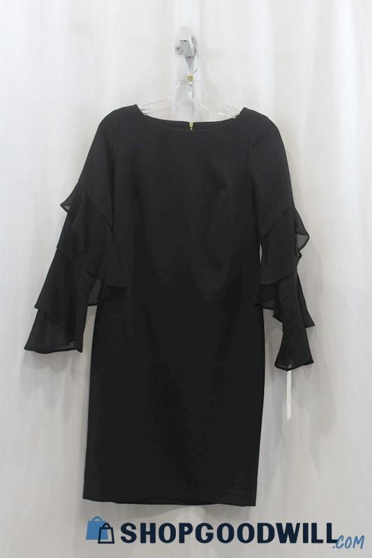 NWT Calvin Klein Women's Black Blouson Dress SZ 8P