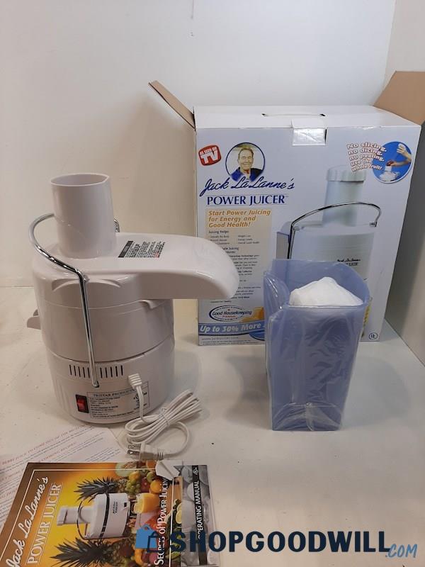 Jack LaLanne's Power Juicer New Opened Box 