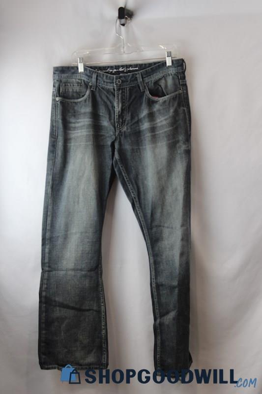 Buffalo Men's Gray Straight Jeans sz 33/30
