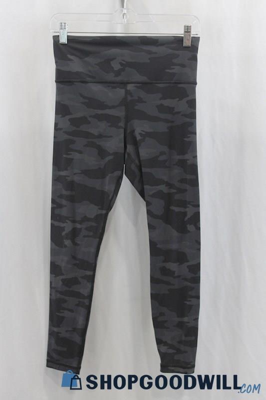 Athleta Women's Gray Camo Ankle Legging Pant SZ S