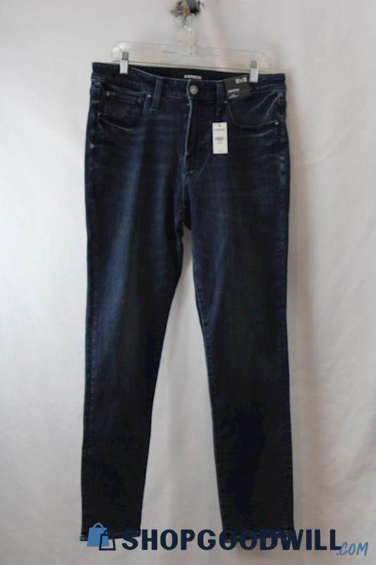 NWT Express Men's Dark Wash Athletic Slim Men's Denim Jean SZ 32x32