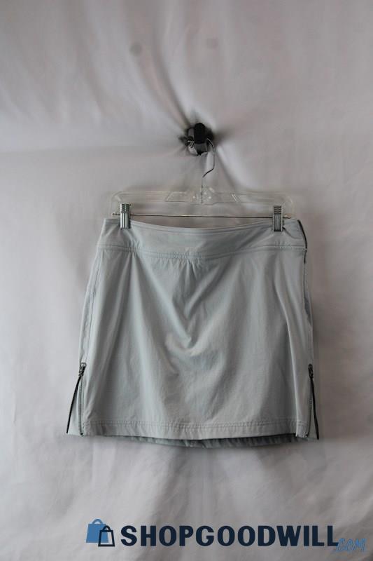 Athleta Women's Steel Gray Side Zip Performance Skort SZ 6