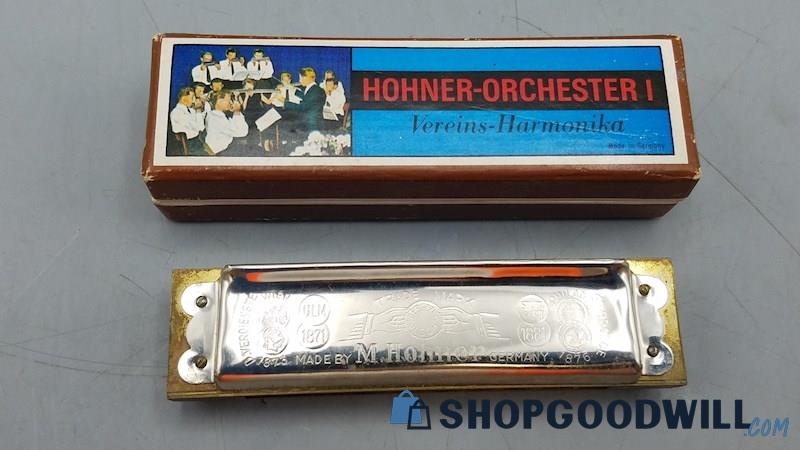 VTG Hohner Orchester Vereins Harmonika / Harmonica 