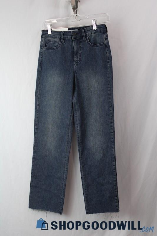 NWT Sanctuary Women's High-rise Cropped Straight Leg Jeans Sz 2