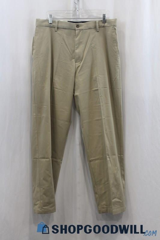 NWT Dockers Men's Tan Straight Leg Chino Pant SZ 33x32