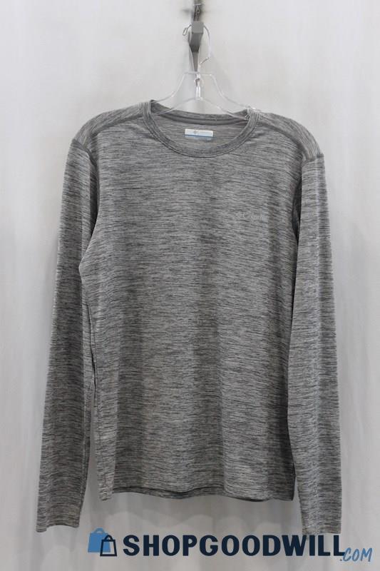 Columbia Mens Heather Charcoal Sweatshirt Sz S