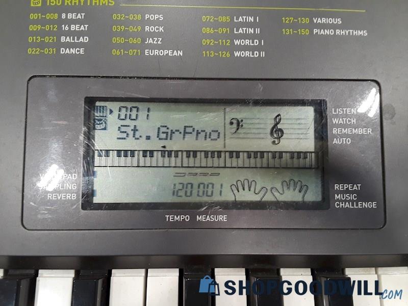 Casio CTK-2080 Digital Electronic Piano Keyboard w/Power Cord POWERS ON