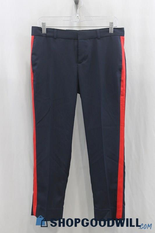 NWT Banana Republic Women's Navy/Red Dress Pants SZ 6P