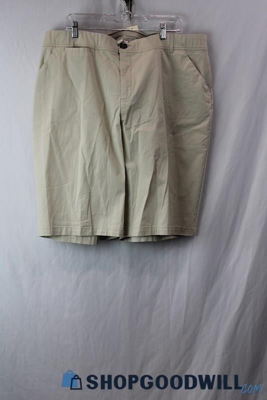 NWT Christopher & Banks Women's Beige Jorts Sz 24W