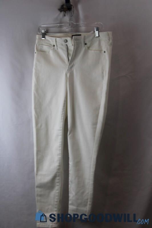 NWT Banana Republic Women's White Denim Jegging Curvy Skinny SZ 28