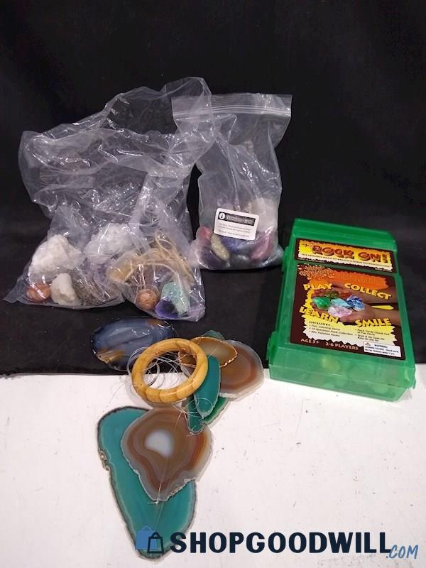 Rock on Geology Game Mineral Collection Collect Learn Educational Science Kit 