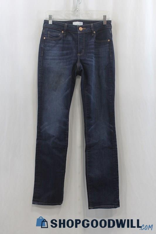 Loft Women's Dark Blue Straight Leg Jean SZ 2