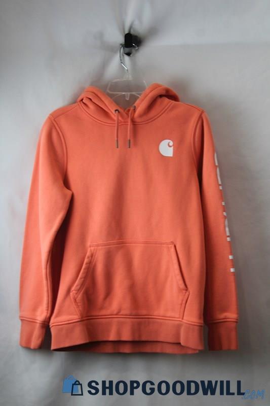 Carhartt Woman's Pink Pullover Hoodie sz M