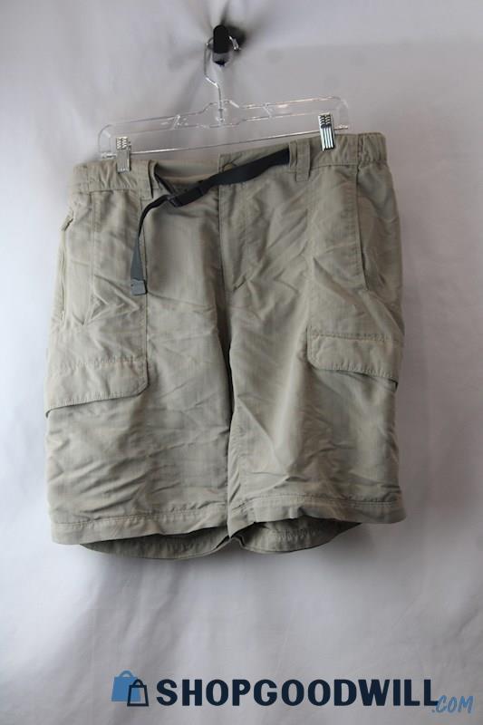 The North Face Men's Beige Cargo Shorts sz L