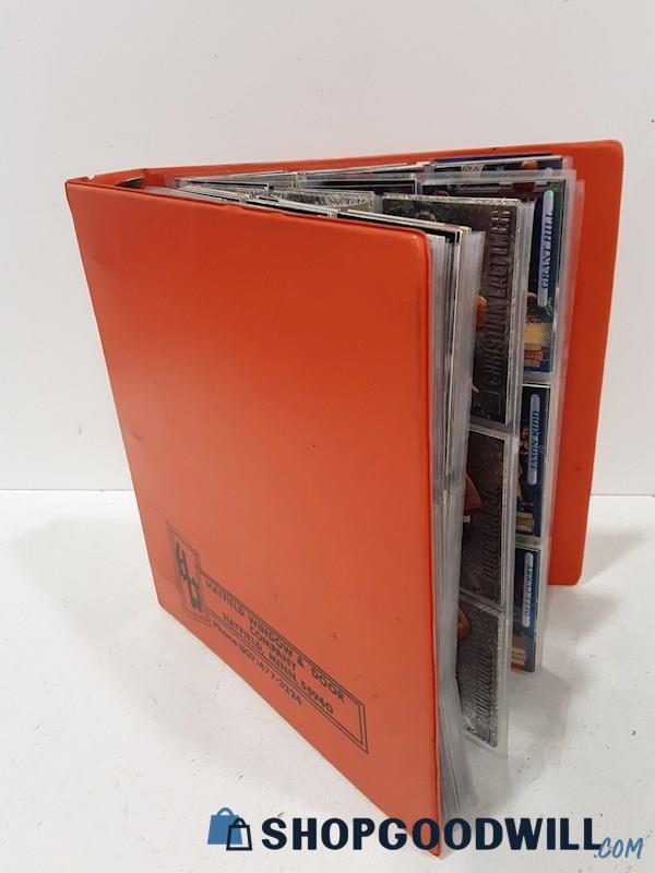 Sports Cards In Binder - FOOTBALL/BASKETBALL 