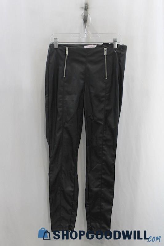 NWT Shoedazzle Women's Faux Leather Skinny Pants SZ M