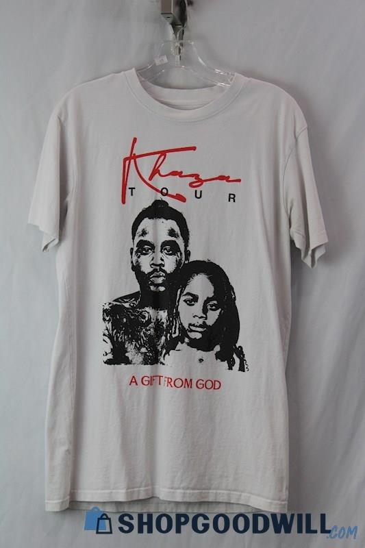 Kevin Gates Khaza Tour Men's White Graphic Concert T-Shirt SZ M