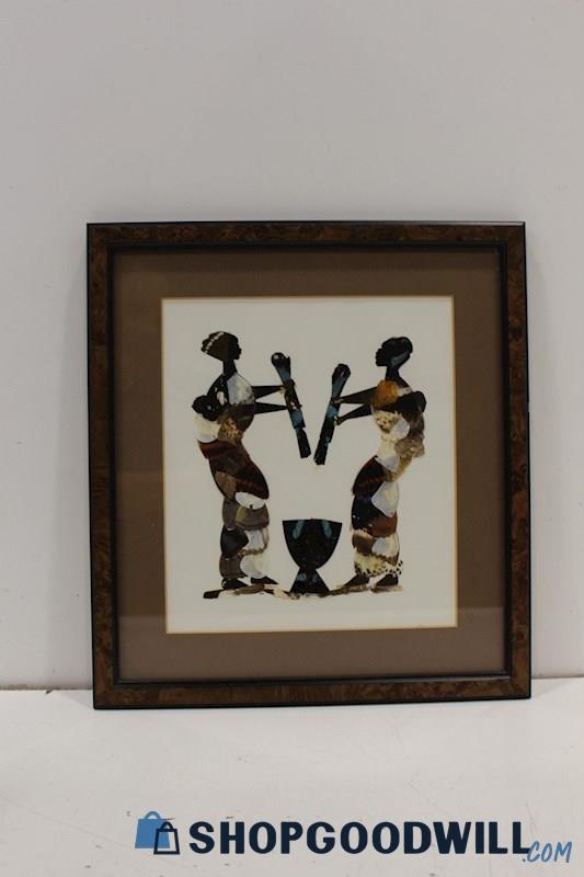 Central African Republic Hand Crafted Original Butterfly Art 'Max' Unsigned