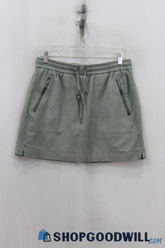Athleta Women's Green Sweat Skirt SZ 4