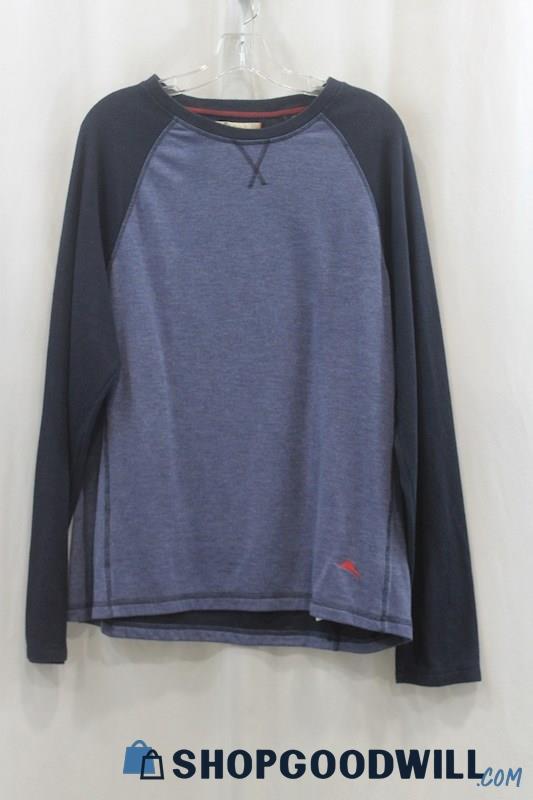 Tommy Bahama Men's Blue/Navy Pullover Sweatshirt SZ L