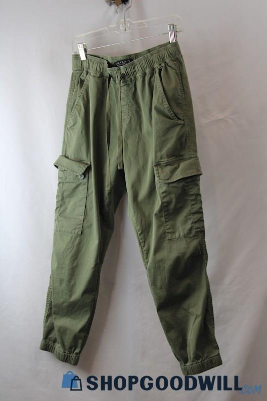 Sanctuary Women's Green Drawstring Cargo Pants SZ 28