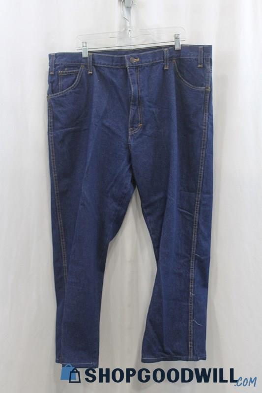 Dickies Men's Dark Blue Straight Leg Jean SZ 42x29