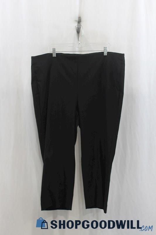 Chicos Womens Black Pullon Dress Pants Sz 20