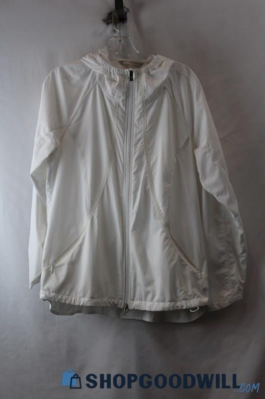 Athleta Women's White Windbreaker SZ S