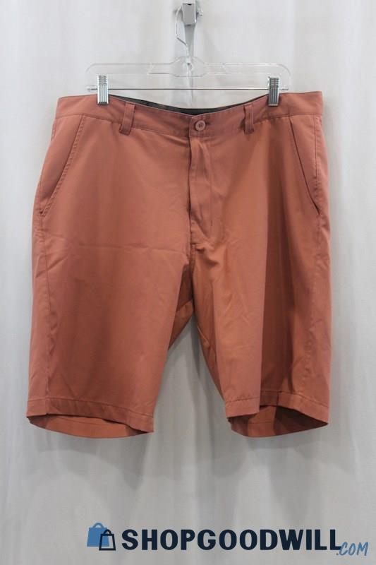 Matte Grey Men's Red Tech Short SZ 36