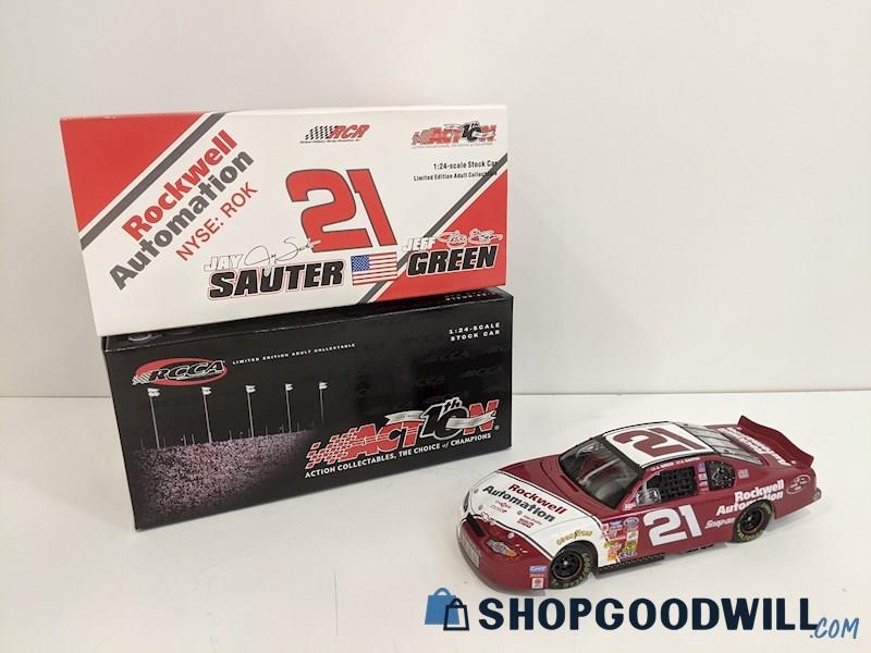 RCR Rockwell Automation #21 Jay Sauter & Jeff Green 2002 Monte Carlo Stock Car
