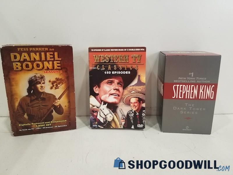 Western Television Classics 150 Episodes + Daniel Boone S1 + Dark Tower Series