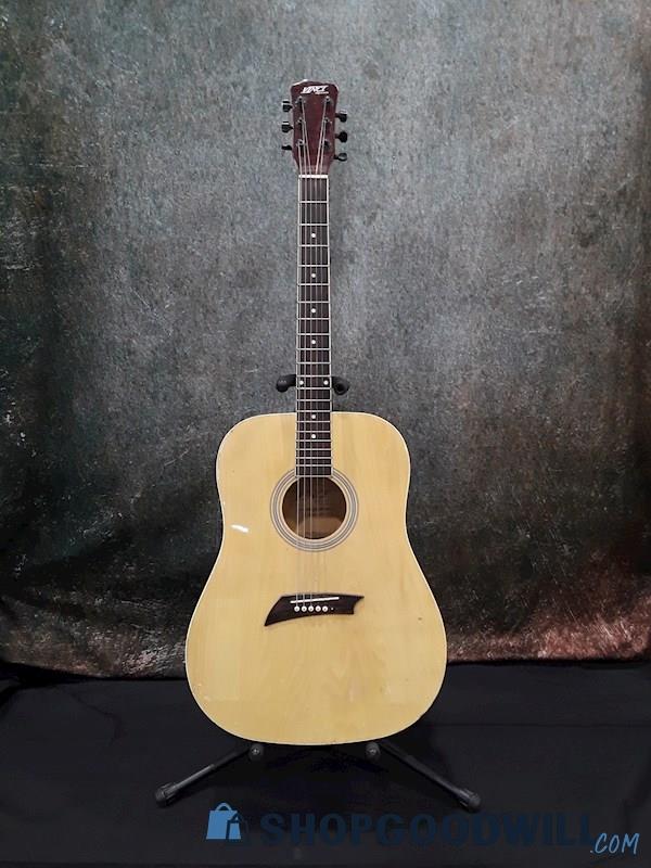 VTG Vinci Signature VG-3 Dreadnought Acoustic Guitar Natural SN#V60903806
